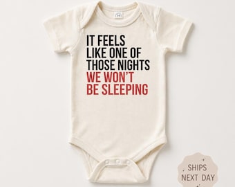 It Feels Like One Of Those Nights Taylor Swift Lyric Baby Onesie