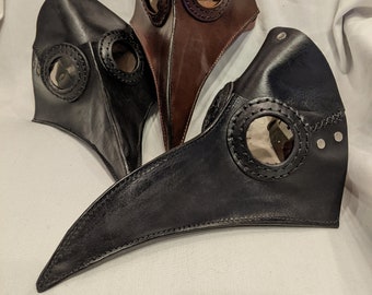 Leather Plaque Dr Mask