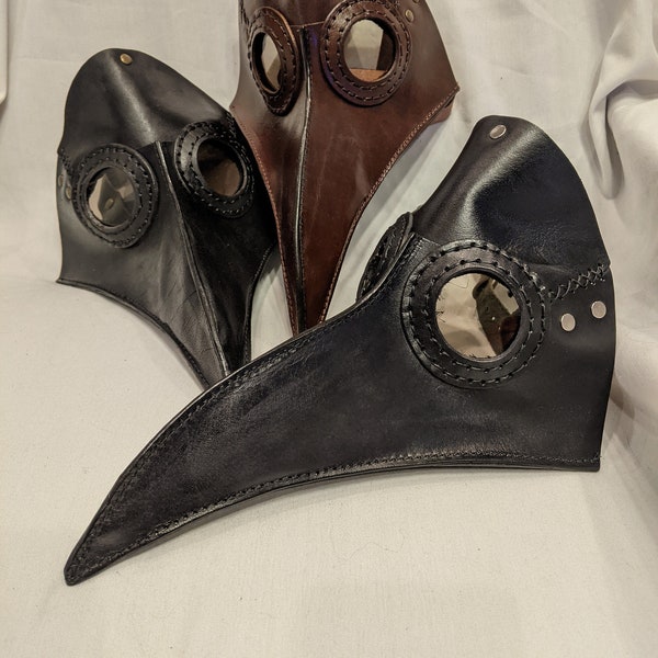 Leather Plaque Dr Mask