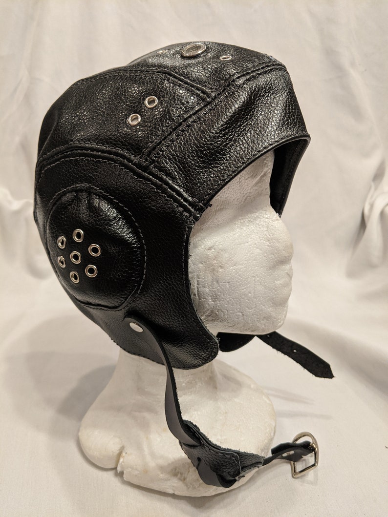Leather Aviator Cap | Etsy