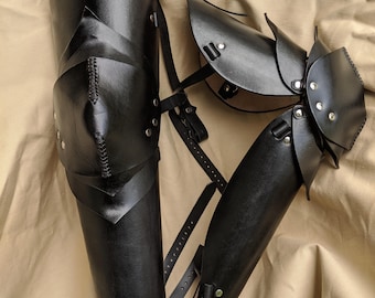Hard Leather Leg Armor