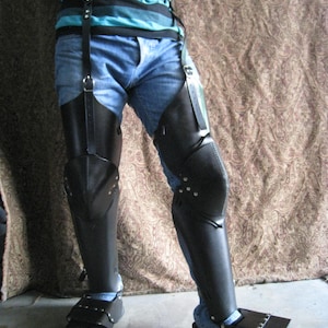 Hard Leather Leg Armor