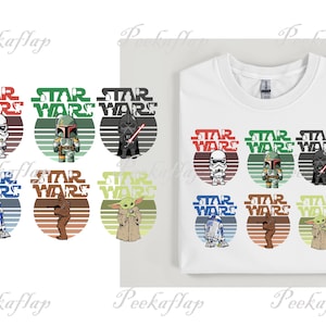 Star Wars Png, for Birthday, Craft, Digital Download Png