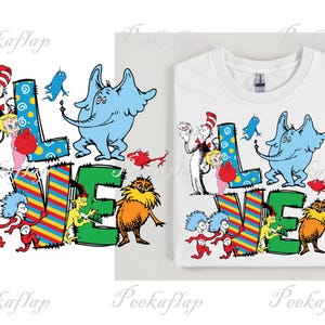 Dr. Seuss Cat in the Hat PNG: Craft & Birthday Design (Digital Download)