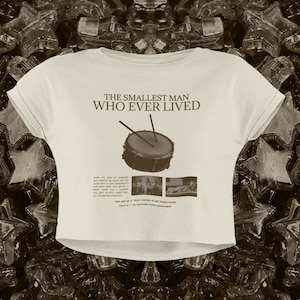 The smallest man who ever lived T shirt | Swiftie Merch, Eras Tour Outfit, Aesthetic Streetwear, Summer Top