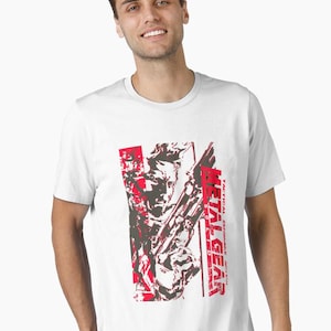 White Solid Snake - Metal Gear Solid | T-Shirt Men&#39;s and Women&#39;s