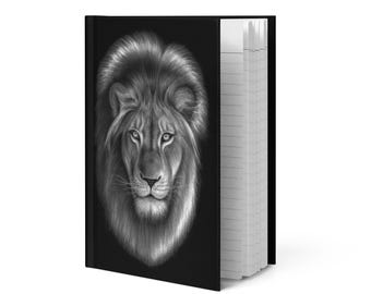 Lion of Judah Journal – Christian Scripture Notebook, Inspirational Artwork Gift