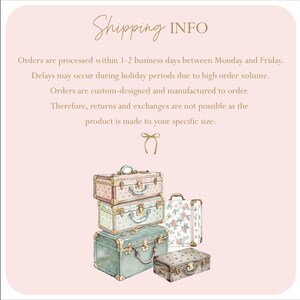 a collection of vintage-style suitcases stacked on top of each other, with a pink background.