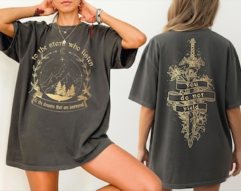 Comfort Colors You Do Not Yield Tshirt,Thrones Of The Glass Shirt, You Do Not Falter Tee,SR79