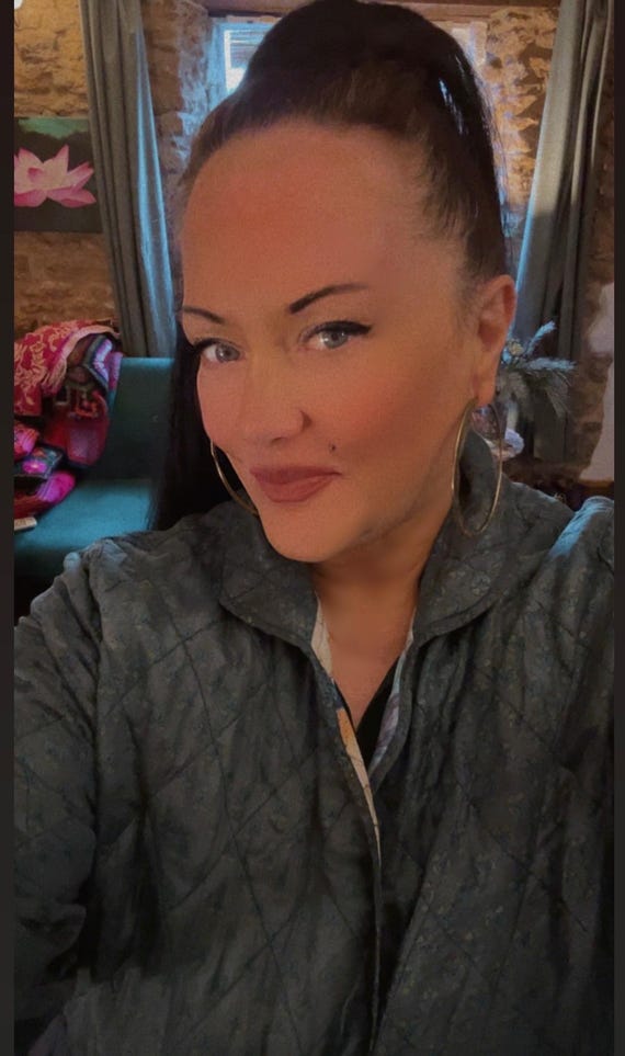 Vintage Reversible patchwork jacket - image 2