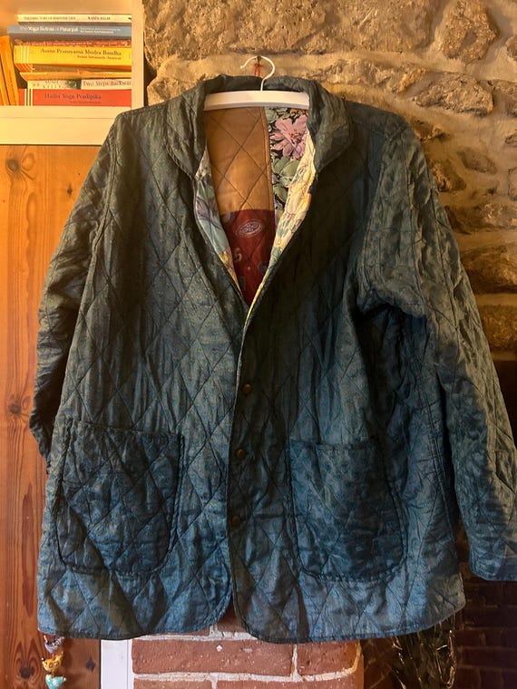 Vintage Reversible patchwork jacket - image 3