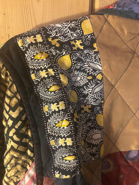 Vintage Reversible patchwork jacket - image 6