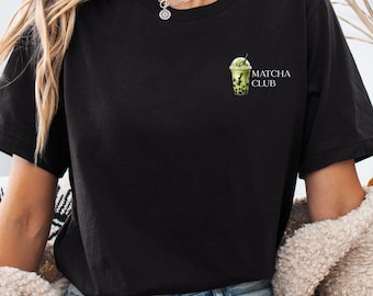 Camiseta para amantes del matcha: un regalo elegante para los amantes del té