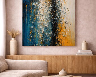 Contemporary Art, Slate & Ochre, Digital Download