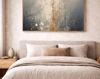 Modern Abstract, Minimalist Bedroom Wall Art Print, Digital Download