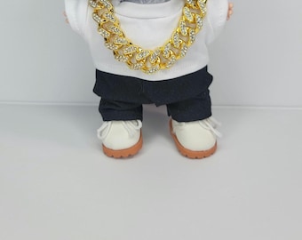 Blinged-Out bubu Chain - Sparkle & Style for Your Favorite plushie!