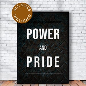 Motivierendes Poster | Digitales Wandbild | Druckbare Poster druckbar | Turnhalle Dekor | Büro Wand Kunst | Motivierendes Zitat | Sofortdownload