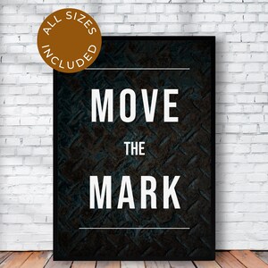 Motivierendes Poster | Druckbares Poster | Digitales Wandbild | Turnhalle Dekor | Büro Wand Kunst | Motivierendes Zitat | Sofortdownload | Wohnkultur