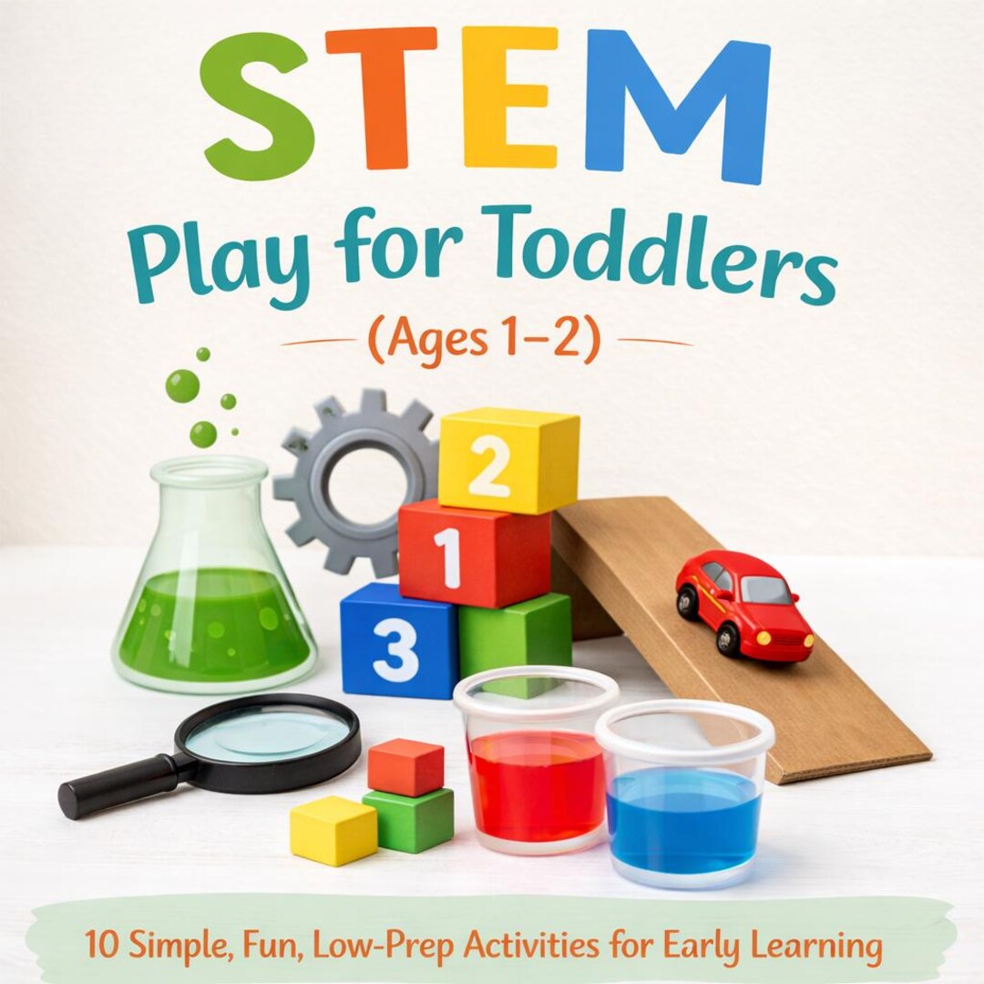Growing Curious Minds: Easy STEM Play for Toddlers - Etsy
