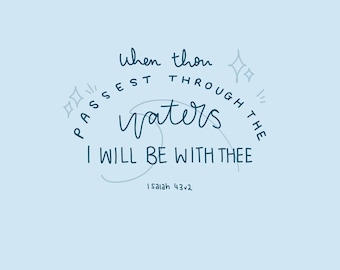 Bible Quote Digital Print