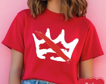 Camiseta "No Kings in America", camiseta anti-Trump, camisetas políticas, camisetas anti-Maga, camiseta "No Kings" da Crown, camisetas de protesto, camiseta "Nope Kings"