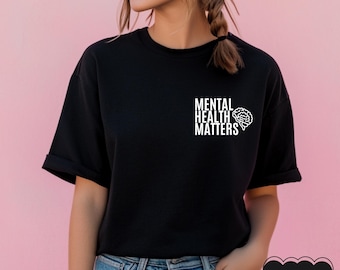 T-shirts voor geestelijke gezondheid, T-shirts voor geestelijke gezondheid, Inspirerende T-shirts, T-shirts voor geestelijke gezondheid, T-shirts voor geestelijke gezondheid, T-shirts voor geestelijke gezondheid, T-shirts voor vrouwen