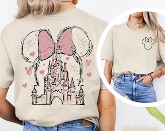 Camiseta familiar de Disney Mickey y Minnie, camiseta a juego para toda la familia, camiseta con cabeza de ratón, camiseta de bolsillo, camiseta de vacaciones de Disney para la familia, regalo familiar