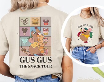 Disney ziet eruit als een snack Gus Gus shirt, Gus Gus shirt, Disneyland Trip shirt, Assepoester shirt Gus Gus, bijpassende T-shirt Disney familie