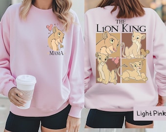 Der König der Löwen Nala Shirt, Nala Mama Shirt, Der König der Löwen Mom Sweatshirt, Familie Passende Pullover, Disney Familie Sweatshirt
