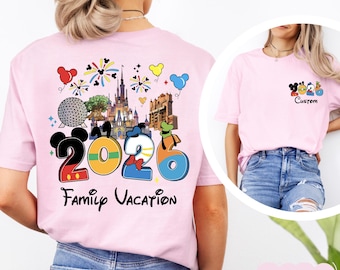 Custom Disney Vacation 2026 Shirt, Disney Family Shirts, Disney Trip 2026 Shirt, Disneyland Shirts, Disney Couple Shirts, Disneyworld Shirt