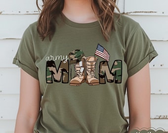 Army Mom Shirt, Proud Army mom Tshirt, Military Shirt, Military Mom Shirt, Cool Mom Shirt, Army mom Tee, Shirt For Mom