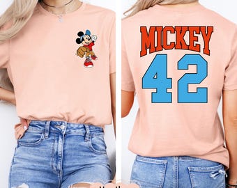 Disney Mickey Baseball Shirt, Kids Baseball Shirt, Toddler Baseball Shirt, Matching Family Shirt, Custom Disney Sports Shirt, Baseball Tee