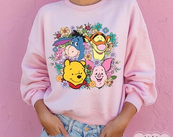 Retro Winnie The Poo Shirt, Pooh And Friends Sweatshirt, Disney Pooh Shirt, Pooh Shirt, Pooh Bear And Co Shirt, Winnie The Pooh Shirt