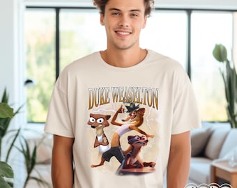 Camiseta vintage pirata de los personajes de Zootopia 2 de Disney, camiseta de Judy Hopps, Nick Wilde, Gary De'Snake, Zootrópolis, camiseta para el viaje familiar a Disneyland 2026