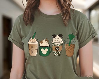 Camiseta de Disney Snacks Coffee, camiseta de Disney Drink Coffee, camiseta de Epcot, camiseta de Disney Snacks, camiseta de regalo de Disney, camiseta de Disney Coffee, camiseta de Disney