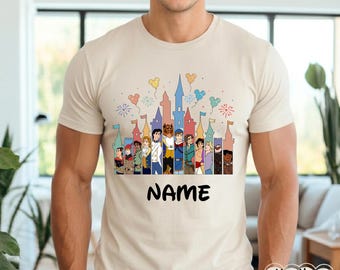 Disney Prince Castle Tshirt, Prince Squad Shirt, Prince Castle Shirt, Disney Vacation Shirt, Disney Castle, Disney Prince Shirt,Gift For Men