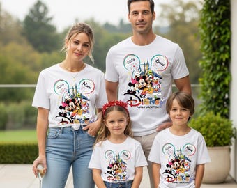 Custom Disney Vacation 2026 Shirt, Disney Family Shirts, Disney Trip 2026 Shirt, Disneyland Shirts, Disney Couple Shirts, Disneyworld Shirt