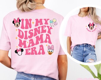 Camiseta "En mi época de mamá Disney", camiseta de mamá Disney, camiseta de mamá Minnie Mouse, camiseta de mamá Disney, camiseta del Día de la Madre Disney, camiseta de regalo para mamá