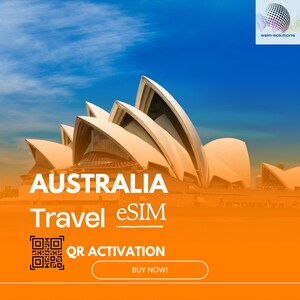 eSIM For Australia 10GB for 30 Days (Data only) QR Delivery