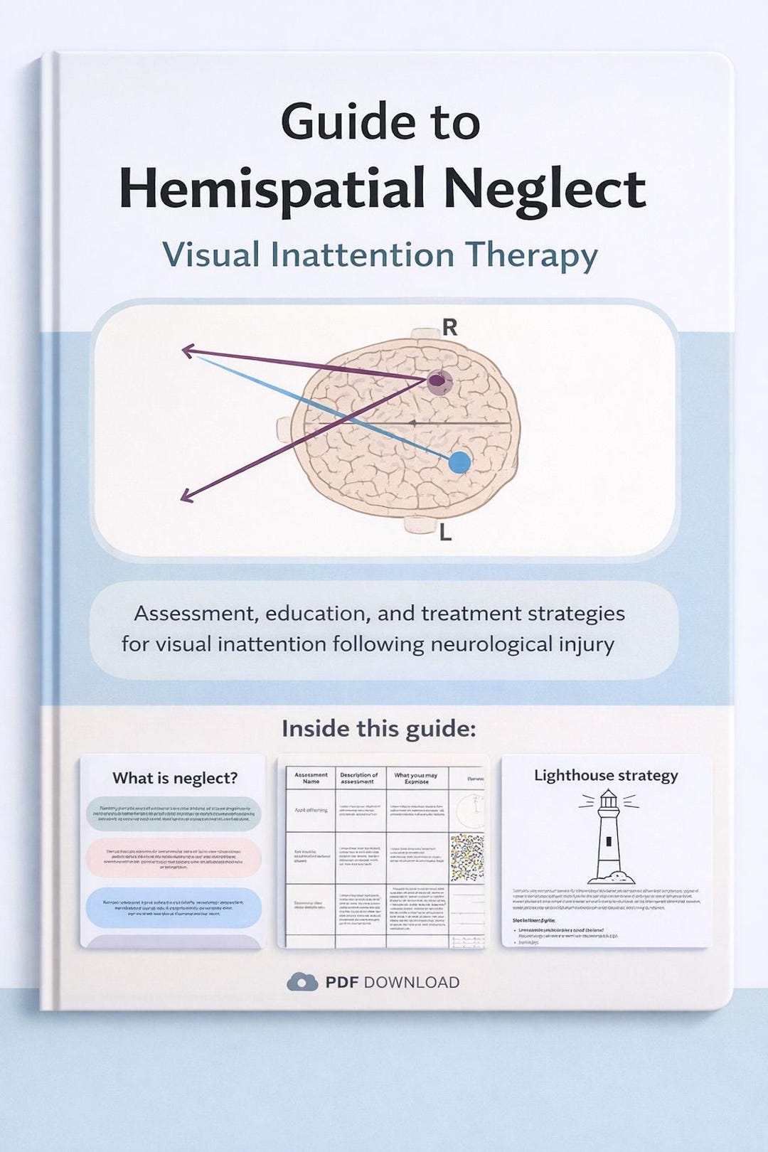 Guide to Hemispatial Neglect Therapy, Visual Inattention Therapy for ...