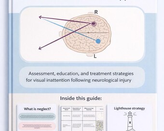 Guide to Hemispatial Neglect Therapy, Visual Inattention Therapy for Stroke, Brain Injury