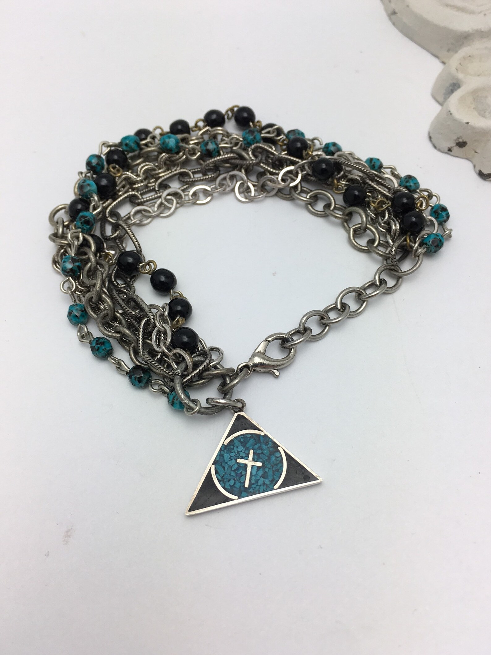 Cross Bracelet Religious Charm Bracelet Religious Bracelet Etsy