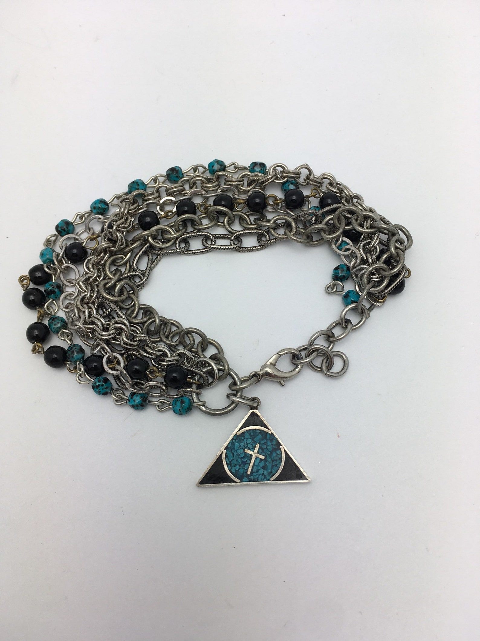 Cross Bracelet Religious Charm Bracelet Religious Bracelet Etsy