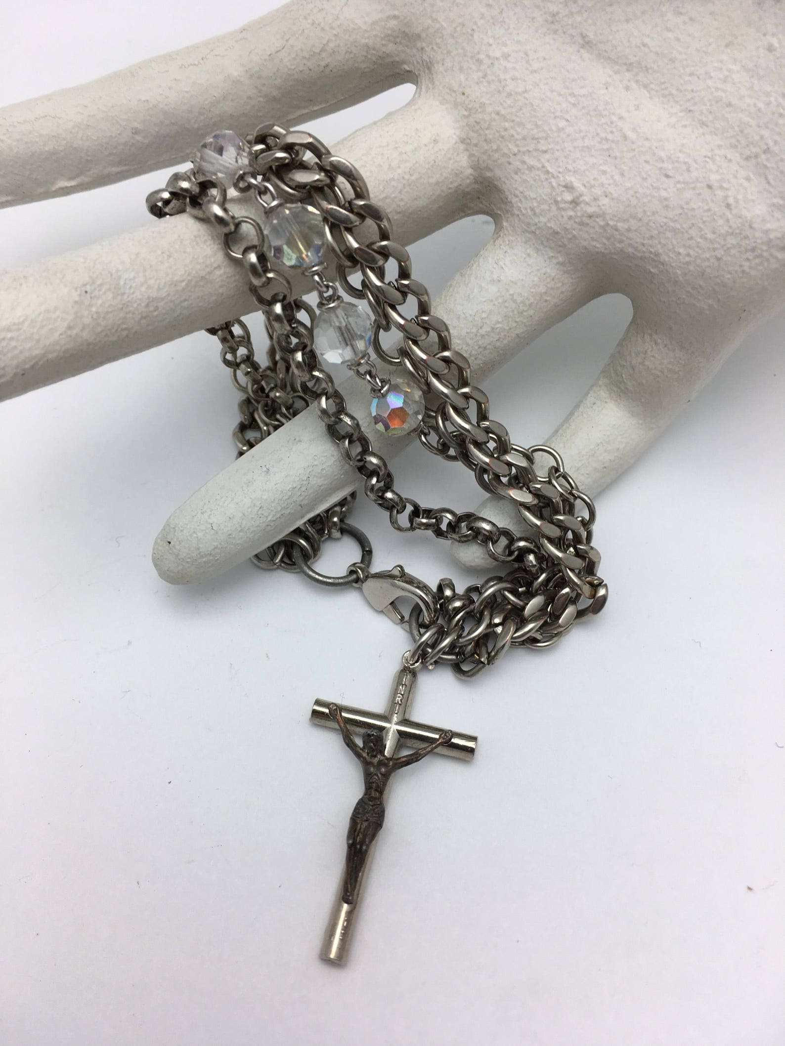 Cross Bracelet Religious Charm Bracelet Religious Bracelet Etsy