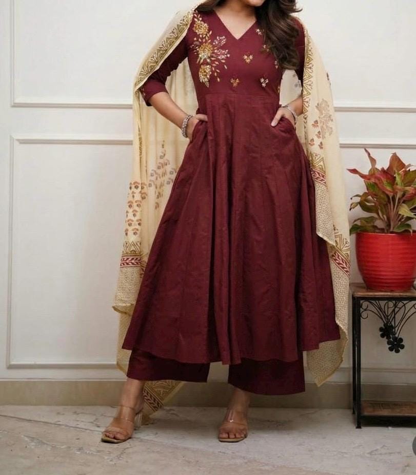 Short Anarkali - Etsy