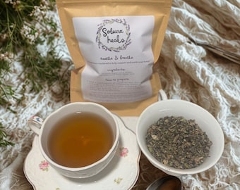 Tisana rilassante e lenitiva: supporto respiratorio, erbe biologiche