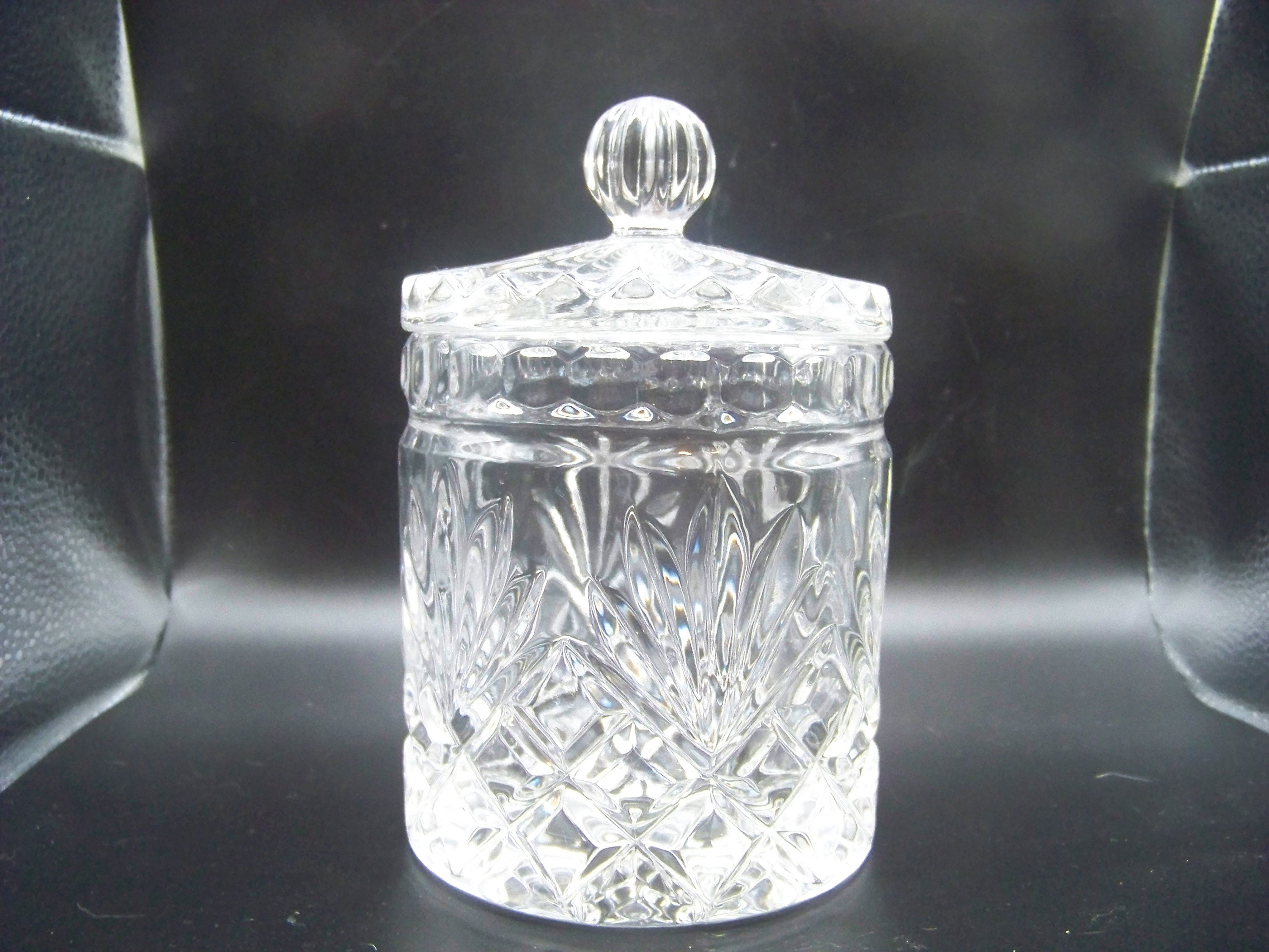 Crystal Glass Candy Jar Container - Letifly