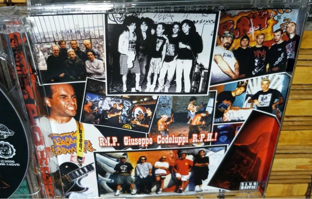 RAW POWER Reptile House CD Dvd 1998 Italian Hardcore Punk Legends
