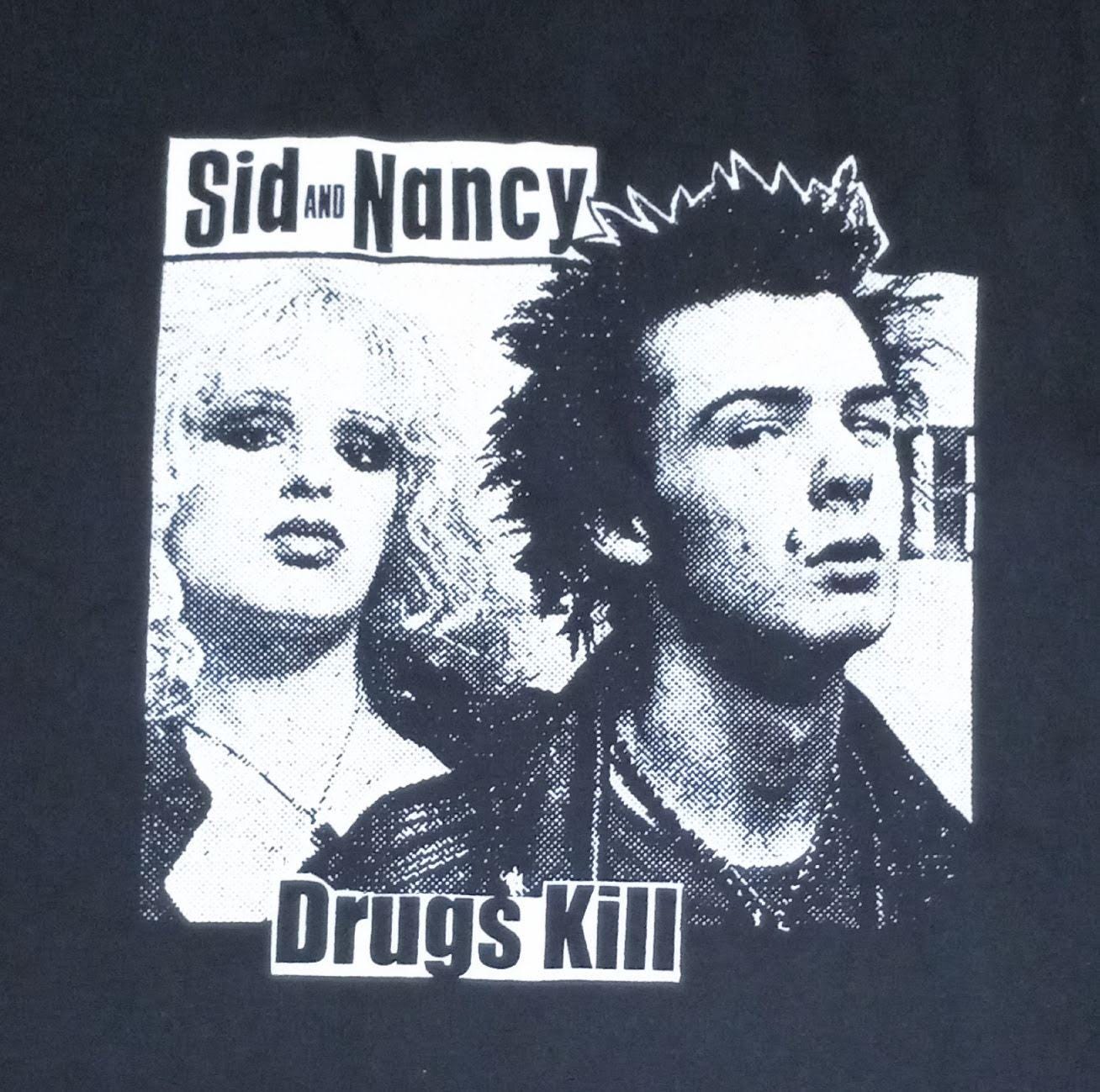 SID VICIOUS Tshirt Sex Pistols Punk Sid and Nancy DRUGS Kill - Etsy