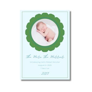 Faire-part de naissance The More The Merrier - Garçon
